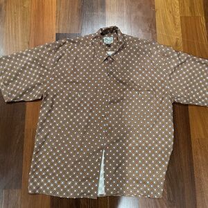 Vintage Visitor Silk Button Down Shirt